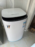 小鴨嬰兒洗衣機小型波輪全自動(dòng) 迷你內衣褲兒童洗衣機選配高溫煮洗烘干 以舊換新 5.6白色【熱烘干+洗烘一體+藍光洗滌】 波輪 曬單實(shí)拍圖