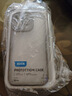 ROCK適用蘋果16 Pro手機(jī)殼iPhone16 Pro保護(hù)套膚感鏡頭全包精孔親膚防摔簡約硅膠不粘指紋男女款灰色 曬單實(shí)拍圖