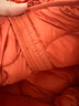 巴拉巴拉童裝兒童羽絨服男童女童連帽外套2025新款秋冬裝寶寶可愛 鐵銹紅61003-白鴨絨 110 （充絨量48g） 曬單實(shí)拍圖