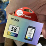 佳能（Canon）CL-58彩色墨盒(適用E478/E478R/E3480/E4280/E488//E468/E418) 曬單實(shí)拍圖