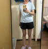安踏速干套裝丨運動(dòng)短袖短褲兩件套女夏季冰絲跑步吸濕透氣羽毛球服 曬單實(shí)拍圖