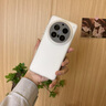 御森迪適用于vivoX200Pro手機殼新款磨砂陳X200鏡頭全包防摔保護套x100pro超薄散熱軟Spro男高級感女精孔 【透砂黑】裸機手感丨輕奢磨砂丨超強防摔 vivo X200 Pro 曬單實拍圖