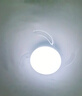 惠普普瑞護眼LED隱形扇葉餐廳遙控調(diào)光一體吊扇風(fēng)扇燈中山燈具包安裝 曬單實拍圖
