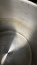 Momscook 304不銹鋼湯鍋 深湯鍋高湯鍋煮鍋湯鍋家用商用鍋 電磁爐燃?xì)馔ㄓ?28x22CM【食品級加厚鋼】 28cm 曬單實(shí)拍圖