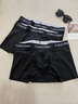 Calvin Klein內(nèi)衣【七夕禮物】25春夏男士三條裝ck低腰輕薄無痕內(nèi)褲男NP2778O UB1-太空黑 3條 M 曬單實拍圖