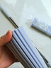 百世優(yōu)品 雙排滾輪膠棉拖把27cm2頭家用一拖凈免手洗懶人海綿地拖吸水拖布 曬單實拍圖