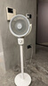 艾美特（AIRMATE）【小暴風(fēng)】空氣循環(huán)扇大風(fēng)量搖頭電風(fēng)扇家用臺式落地扇升級加高換氣輕音柔風(fēng)小風(fēng)扇 FA18-X115 曬單實(shí)拍圖