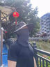神火（SupFire）戶外紫外線遮陽(yáng)帽男女士夏季防曬太陽(yáng)帽子漁夫釣魚(yú)帽面罩騎行口罩 曬單實(shí)拍圖