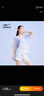 鴻星爾克（ERKE）泳衣女分體三件套海邊游泳潛水度假寬松大碼遮肉顯瘦泳裝溫泉 曬單實拍圖
