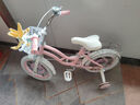 普力圖兒童自行車女童3-6-10歲雪寶艾莎公主寶寶單車7-12小孩超輕腳踏車 【雪寶艾莎】98%裝丨雙剎+后座 14寸（適合身高90-100CM） 曬單實拍圖