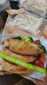 大希地原味雞排雞胸肉輕食雞肉非油炸健身代餐量販裝凈重125g*10片 早餐 曬單實(shí)拍圖
