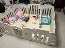 頑樂熊寶寶游戲圍欄嬰幼兒童防護(hù)欄地上爬行墊小戶型客廳室內(nèi)家用游戲 小恐龍圍欄150x180【贈50海洋球】 曬單實拍圖
