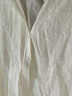 西兒法式蕾絲刺繡襯衣復(fù)古溫柔設(shè)計感女春季寬松氣質(zhì)別致燈籠袖襯衫 杏色 M 90-110斤 曬單實拍圖