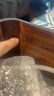 午間多功能一體式收納茶盤簡約竹制茶臺(tái)干泡盤功夫茶具家用輕奢茶托盤 胡桃木色重竹雙層茶盤 曬單實(shí)拍圖