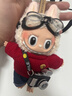 潮玩LABUBU拉布布毛絨公仔娃娃掛件可愛搪膠玩偶車鑰匙扣包包掛件飾 紅色毛衣相機(jī)套裝拉布布掛件【娃+娃衣】 曬單實(shí)拍圖