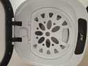 揚子10KG脫水機家用甩干機小型單甩干桶單脫水桶大容量宿舍 揚子10kg脫水機[不銹鋼桶]白色塑料蓋 曬單實(shí)拍圖