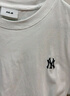 MLB短袖T恤男女時(shí)尚夏季休閑經(jīng)典純色圓領(lǐng)25新款3ATSB0153-50WHS-S 曬單實(shí)拍圖
