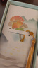 獅洛德 書(shū)簽開(kāi)學(xué)禮物金屬中國風(fēng)書(shū)簽教師節禮物送老師禮盒款 銀杏葉 曬單實(shí)拍圖