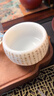 蘇氏陶瓷（SUSHI CERAMICS）冰種玉瓷心經(jīng)羅漢杯主人杯品茗杯個人專用功夫茶杯伴手禮 曬單實拍圖