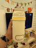 摩飛電器（Morphyrichards）便攜式燒水杯無(wú)線燒水壺電熱水杯旅行電熱水壺恒溫水壺保溫杯嬰兒調(diào)奶杯迷你辦公室加熱水杯MR5600 0.45L 【多功能無(wú)線款】小蛋黃 曬單實(shí)拍圖