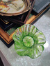 BYLURE品牌琉璃花瓶玻璃綠色輕奢高級感擺件客廳插花透明水養(yǎng)水培器 琉璃福袋花瓶 曬單實(shí)拍圖