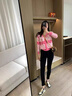 潮衣控黑色打底褲女春秋外穿2025新款秋冬加絨緊身彈力黑褲鉛筆小腳褲子 無(wú)扣長(zhǎng)褲薄絨 2XL 適合126135斤 曬單實(shí)拍圖