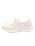 斯凱奇（Skechers）健步鞋slip-ins系列閃穿鞋女士一腳蹬運(yùn)動(dòng)鞋149710 自然色 38  曬單實(shí)拍圖