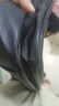 京購(gòu)軟皮雙肩包女2025新款時(shí)尚真皮質(zhì)感背包中年媽媽包大容量 黑色 曬單實(shí)拍圖
