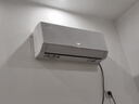 奧克斯（AUX）大1.5匹 省電俠Pro 新一級能效 國家補貼 家用變頻冷暖兩用 掛壁式空調掛機KFR-35GW/BpR3AES1(B1) 曬單實(shí)拍圖