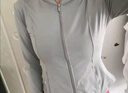 翊尚美冰絲防曬衣女防紫外線夏季2025新款透氣時尚超薄修身防曬服灰L 曬單實拍圖