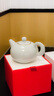 雅瓷汝窯功夫茶壺家用陶瓷過濾普洱泡茶單壺大容量可養(yǎng)開片禮盒裝珠壺 汝窯珠壺 325ml 曬單實拍圖