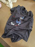 清倉撿尾單大牌剪標專(zhuān)柜撤回時(shí)尚潮流短袖中長(cháng)款印花t恤女 98深灰色【小女孩】黑袖 L 建議100-120斤 曬單實(shí)拍圖