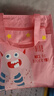 得力（deli）學(xué)生補習(xí)袋多功能手提拎書帶 兒童課外美術(shù)補課書包 粉色  曬單實拍圖