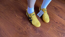 Onitsuka Tiger鬼塚虎一腳蹬懶人鞋 黃色休閑鞋男女休閑鞋MEXICO 66? SLIP-ON 黃色 39 曬單實(shí)拍圖