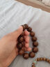 世福星正宗天然金絲檀木圓珠散珠珠子DIY配件手工手鏈佛珠手串飾品材料 沉水級(jí)金絲檀散珠6mm*30 夠單圈 曬單實(shí)拍圖