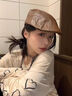 MMOPTOP復(fù)古PU皮質(zhì)前進(jìn)帽女春秋季百搭個(gè)性顯臉小畫家貝雷帽子男 黑色 曬單實(shí)拍圖