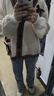 薇衣設蝴蝶結毛衣外套女春秋寬松2025新款慵懶風設計感減齡日系針織開衫 卡其色 外套 均碼 (80斤-145斤) 曬單實拍圖
