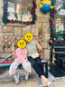 兆君2024秋季桑蠶絲新款圓領(lǐng)短袖口袋針織T恤女簡約休閑純色上衣 豆沙綠 L 曬單實拍圖