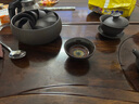 祥業(yè)整套功夫茶具套裝紫砂百福家用喝茶陶瓷蓋碗茶洗茶杯 紫砂百福帶茶洗13件套 曬單實(shí)拍圖
