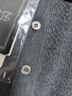 EMZ鄂爾多斯羊毛短袖POLO衫翻領(lǐng)上衣男士抑菌抗靜電簡約百搭舒適親膚 深灰 M 170/88A 曬單實拍圖