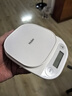 海爾電子秤廚房秤智能秤長續(xù)航0.1g高精度 家用稱重小型克稱咖啡烘焙食物秤 Type-C可充電 曬單實拍圖