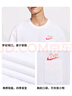耐克(NIKE)男短袖T恤 中考祝福禮物 考試全對HF6594-100 白XL 曬單實(shí)拍圖