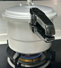 雙喜高壓鍋鋁合金燃氣電磁爐通用防爆家用壓力鍋26CM/9.5L【蒸格款】 曬單實拍圖