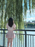 瑪嬌媚（Majiaomei）學院風連衣裙女裝2025年夏季新款甜辣妹襯衣百褶裙子jk制服套裝女 襯衣+領結(jié)+裙子 L 曬單實拍圖