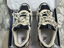 FILA 斐樂(lè )TREK滿(mǎn)天星老爹鞋男鞋新款休閑鞋時(shí)尚復古運動(dòng)鞋跑鞋  白蘆筍/漿果藍-WD 40.5 曬單實(shí)拍圖