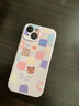 圣圖朗新款A(yù)I按鍵全包iphone16pro手機(jī)殼蘋果15p液態(tài)硅膠13高級(jí)感14promax卡通11軟植絨12可愛男女款全包 愛心格子熊【草紫色】16以上AI按鍵全包 iPhone 15 曬單實(shí)拍圖