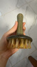 素陽(yáng)經(jīng)絡(luò)刷天然牛角頭部帶脈按摩器揉腹儀刮痧精油全身通用疏通減肥刷 曬單實(shí)拍圖