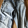 范思新款哲2024新款夏季薄款男士牛仔褲彈力刺繡潮牌 天藍(lán)色 630q#- 34 曬單實拍圖