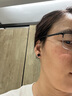 曼禾（MANHE）S999足銀四葉草耳釘女士耳環(huán)女2025年新款耳飾生日禮物送女生朋友 曬單實拍圖