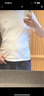 七匹狼短袖T恤男士純棉夏季休閑小狼標(biāo)圓領(lǐng)打底衫男裝上衣 曬單實(shí)拍圖